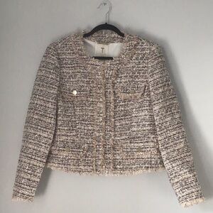 Ted Baker Renata Boucle Tweed Jacket Size 12 (5) Never Worn